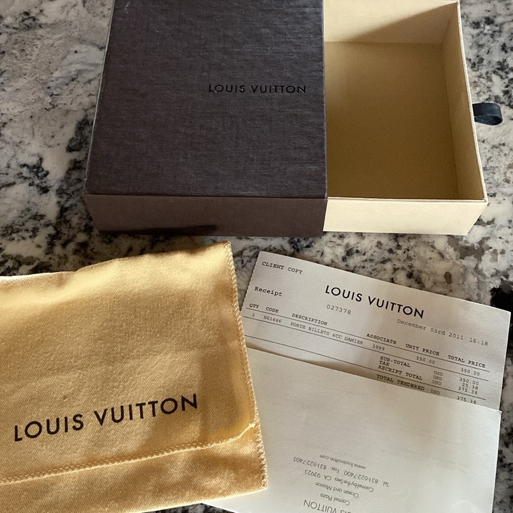 LOUIS VUITTON DAMIER MENS WALLET - Picture 5 of 13